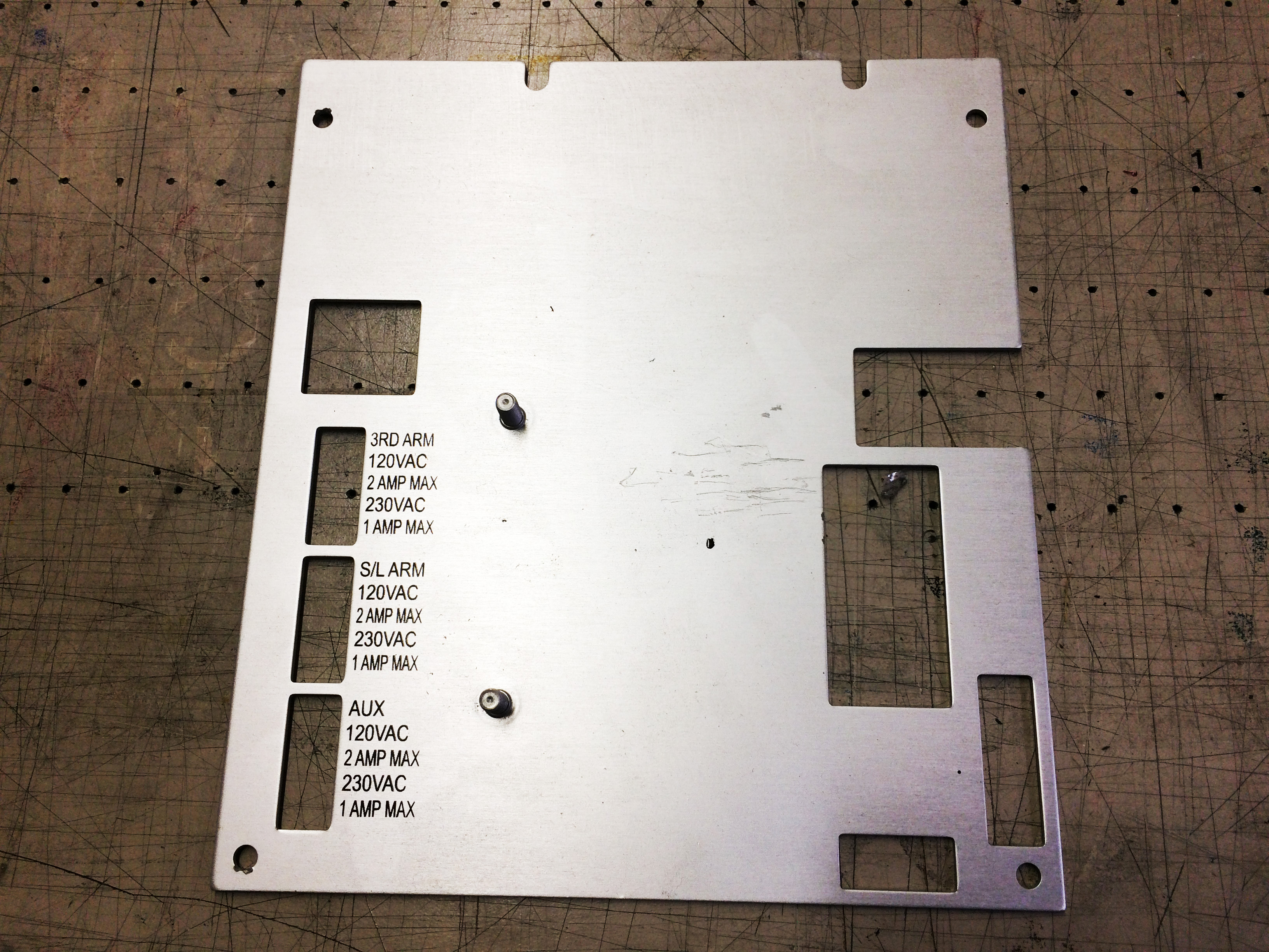 Custom screen printing on electronic panels