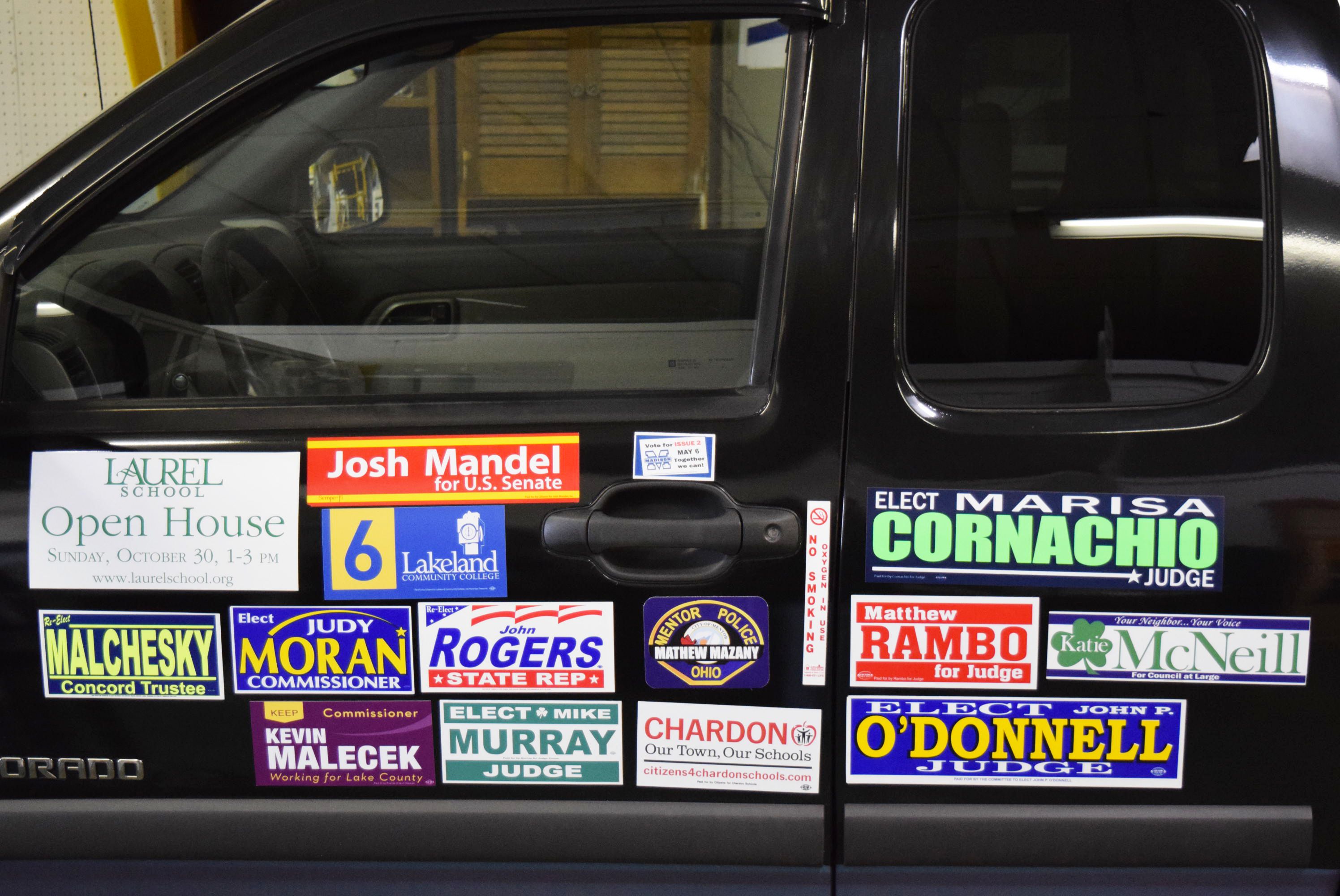 Dodge Brothers Cars Dealer Sales Service Contour Cut Vinyl Decals Sign Stickers 